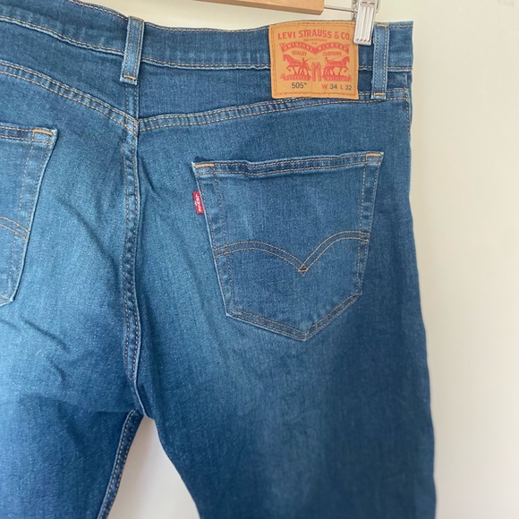 Levi’s 505 Straight Leg Jeans - Picture 7 of 8